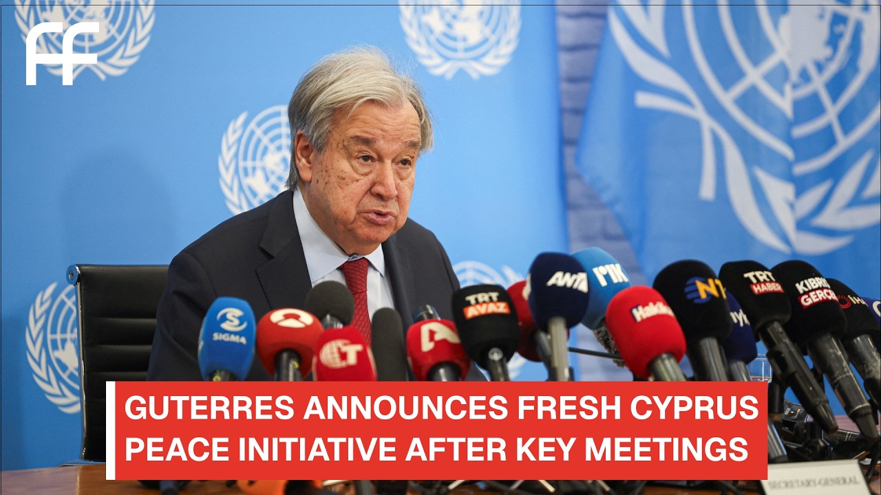 UN BRIEFING: Cyprus Peace Process Revived As Guterres Plans New Five Plus One Talks | AC1F