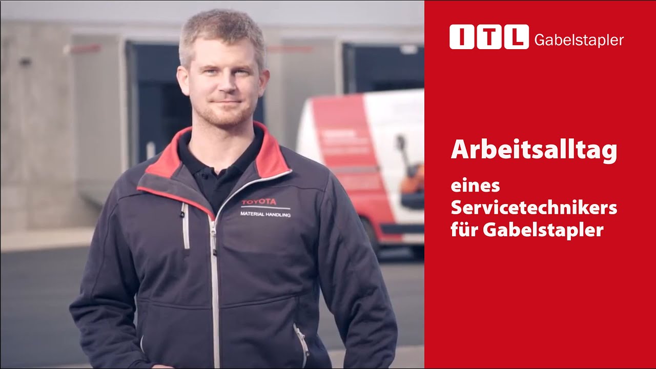 Arbeitsalltag eines Servicetechnikers für Gabelstapler