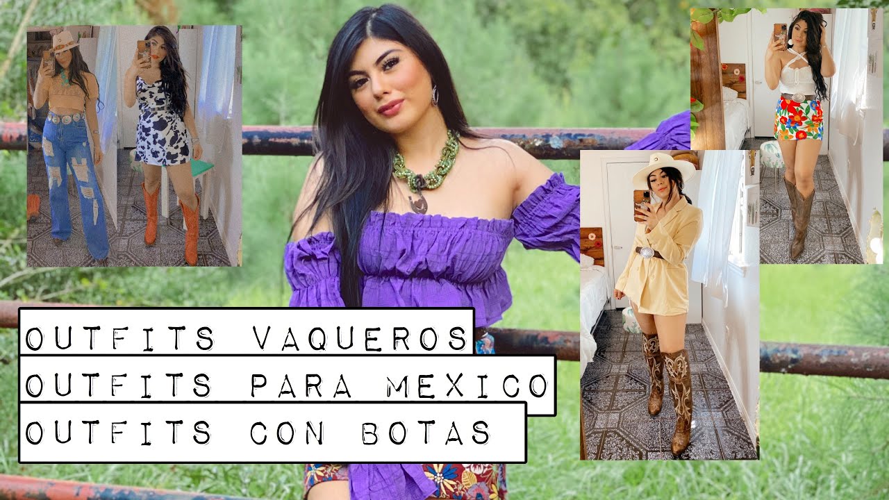 OUTFITS VAQUEROS| WESTERN OUTFITS | OUTFITS PARA MEXICO