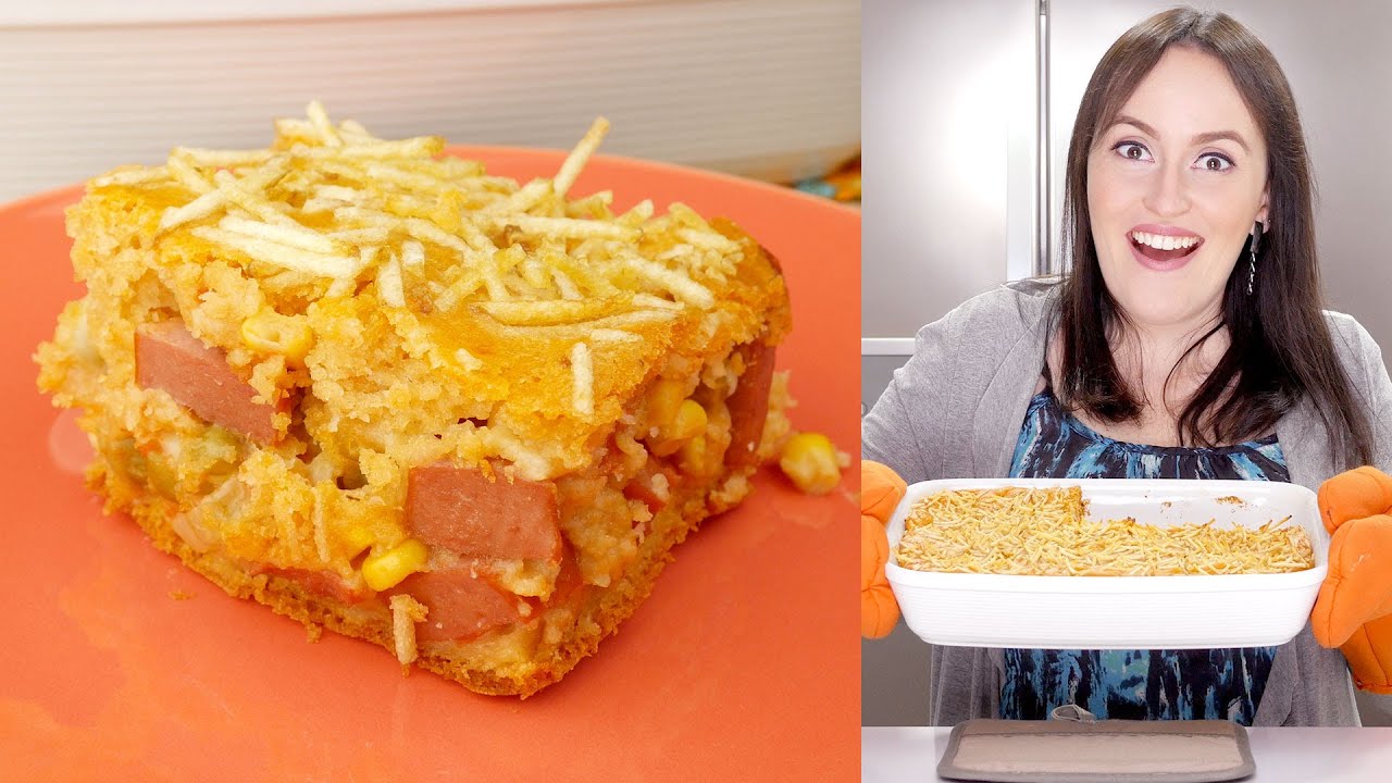 TORTA DE CACHORRO QUENTE / HOT DOG DE FORNO | Cook'n Enjoy #623
