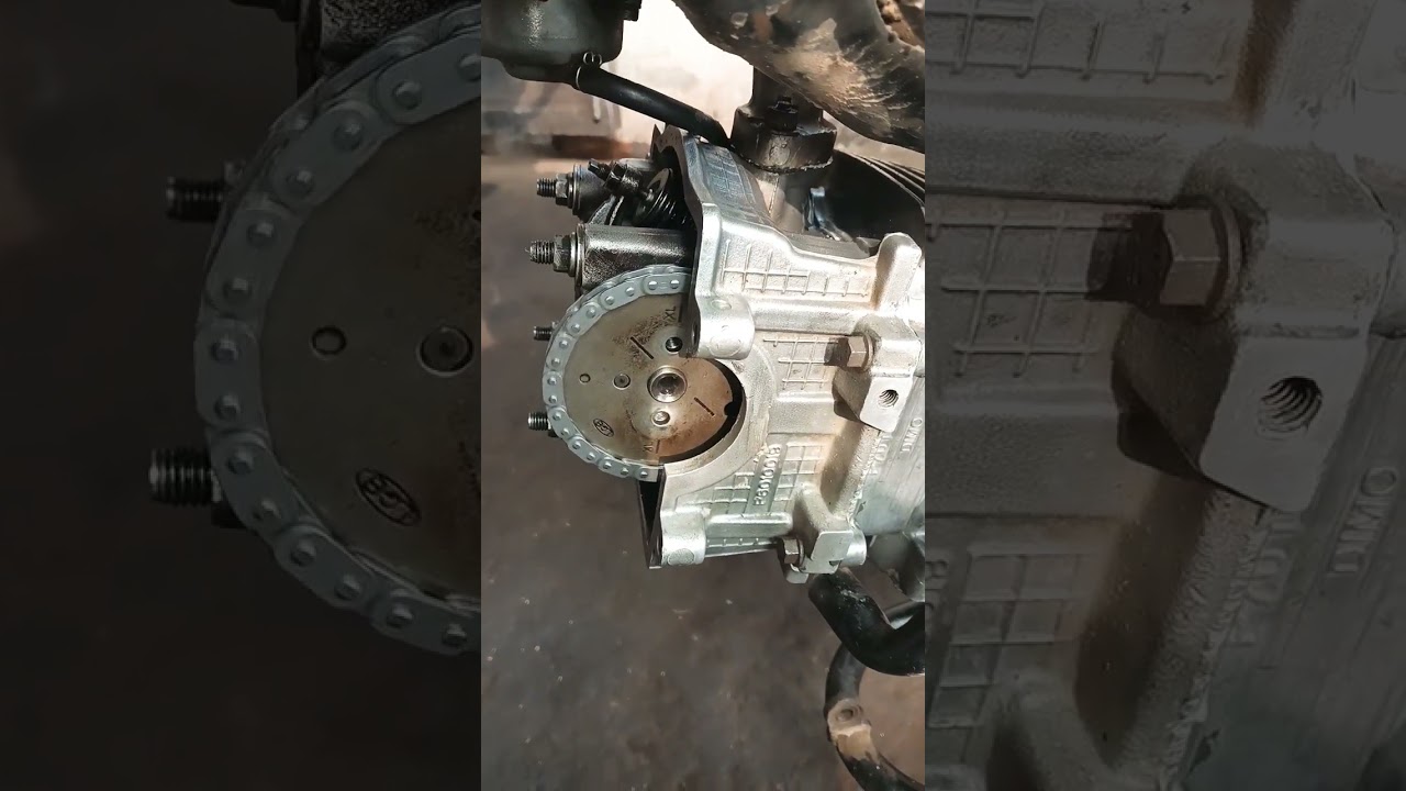 #TVS #XL #100 #timing# chain# replace#