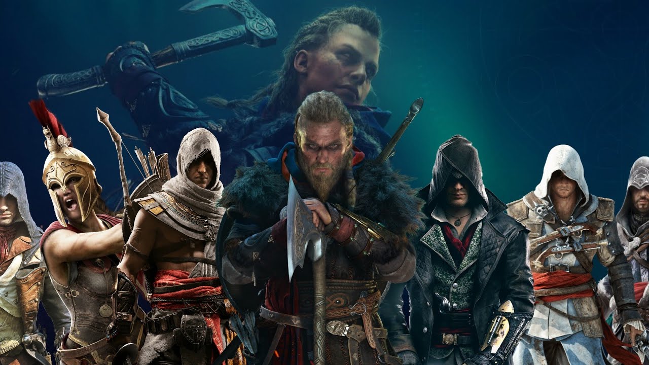 ASSASSINS CREED ( way down we go)  tribute GMV