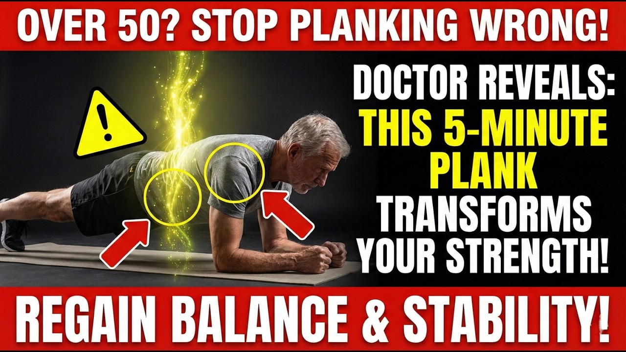 Over 50? This 5 Minute Plank Could Transform Your Strength & Balance