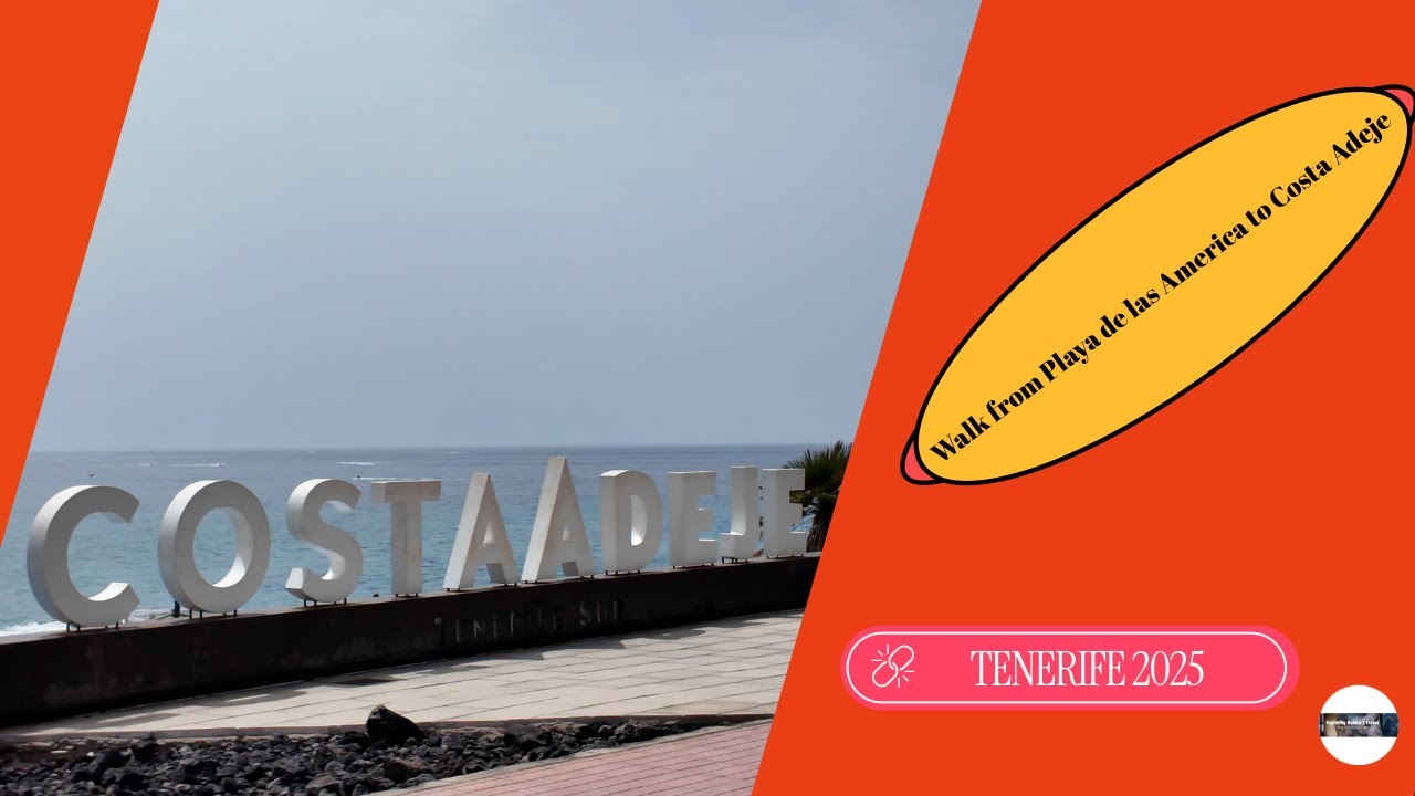 Walked from playa de las America to Costa Adeje  2025