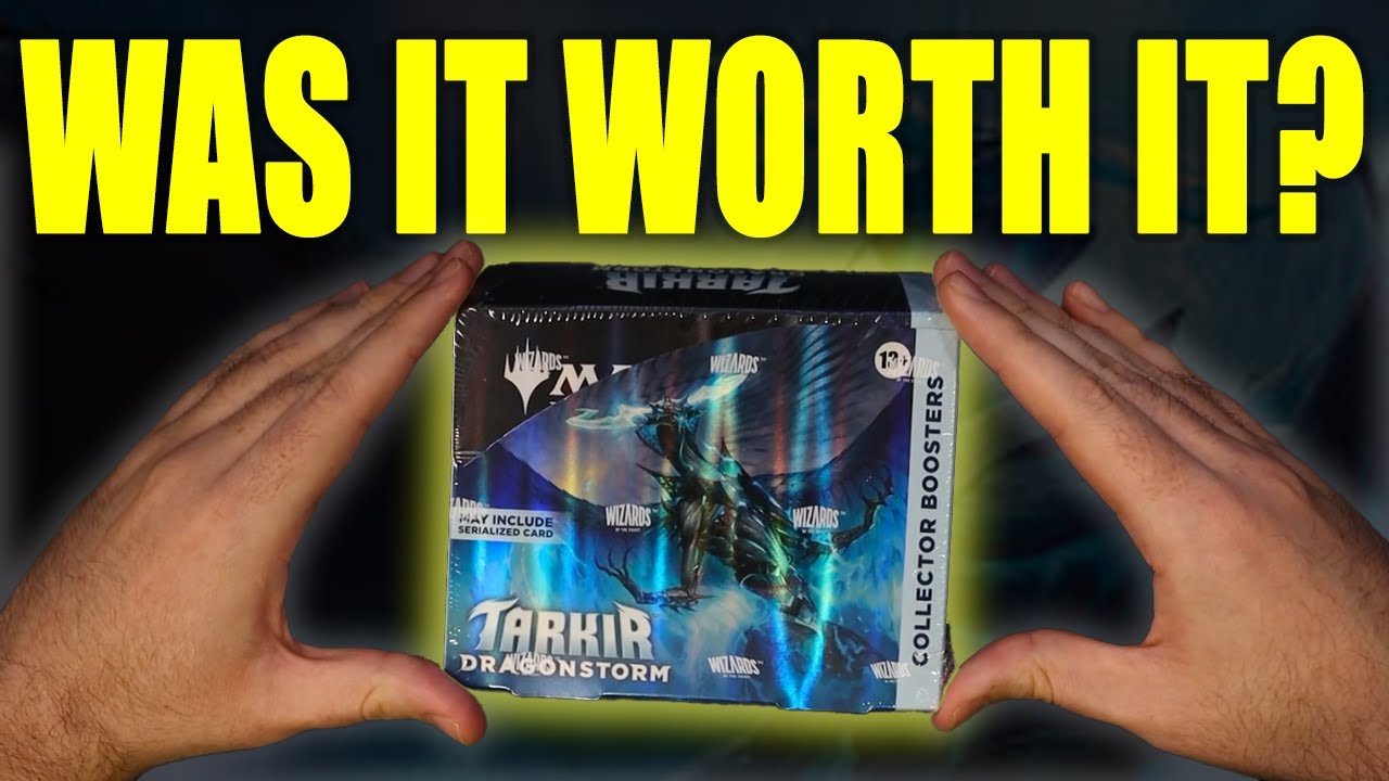 Opening a Tarkir Dragonstorm Collector Booster Box