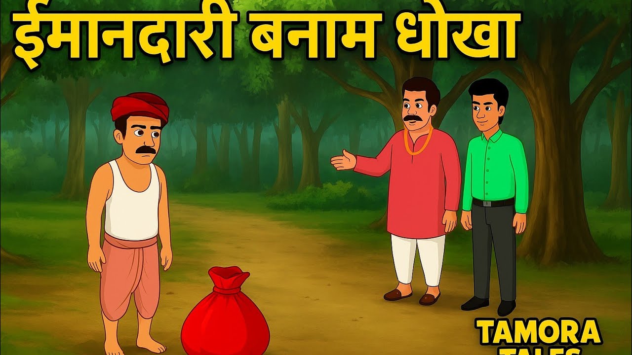 ईमानदारी बनाम धोखा | नौकर का सच | Moral Story in Hindi | Tamora Tales