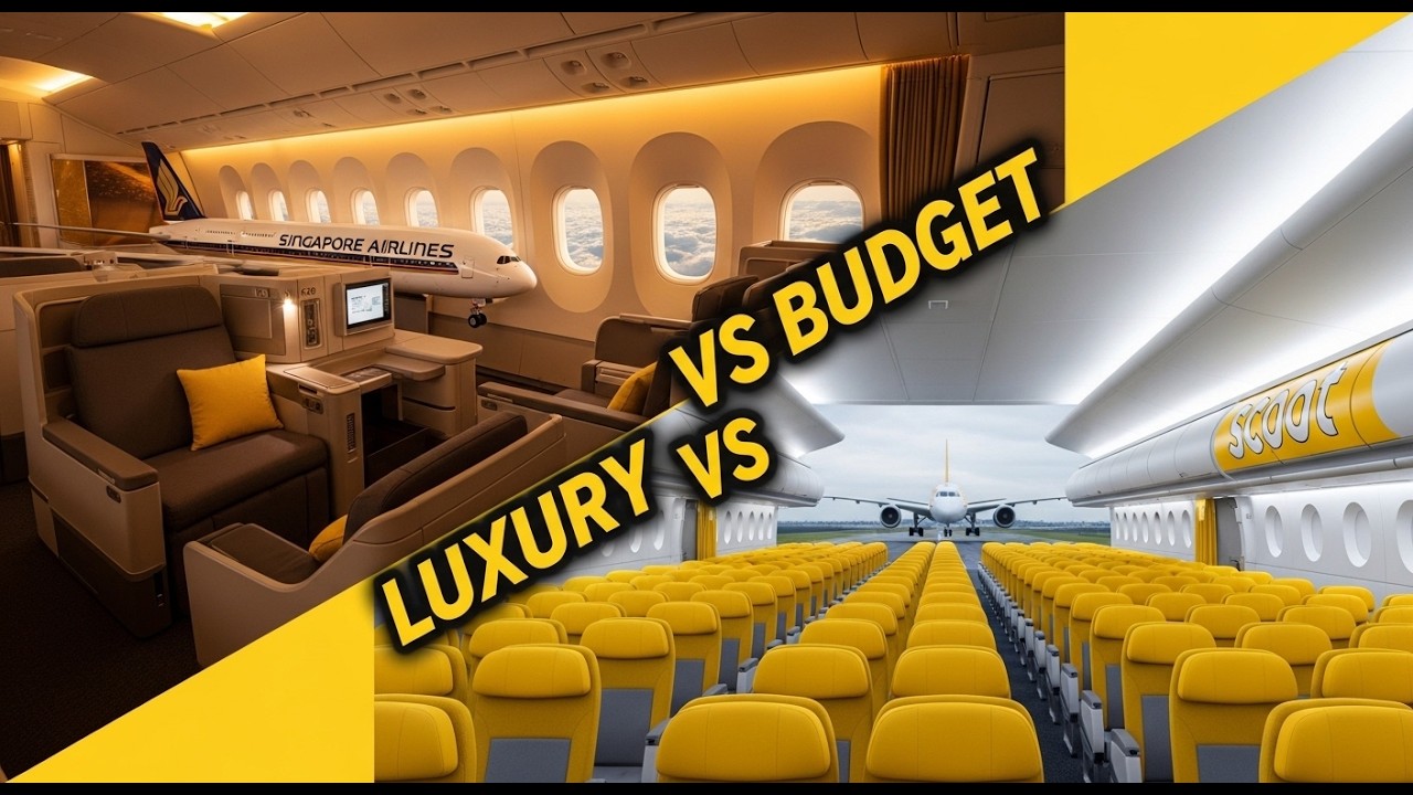 The Genius Dual Strategy: How Singapore Airlines & Scoot Dominate Luxury AND Budget Travel