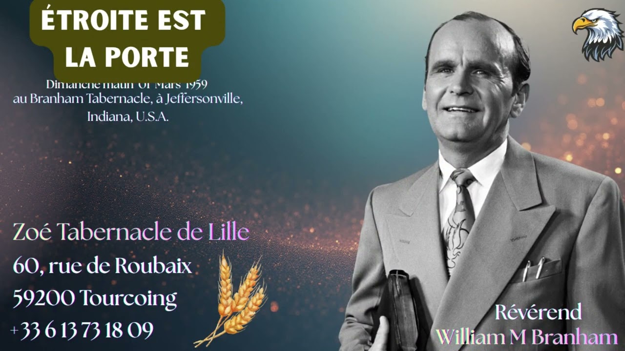 Etroite est la porte  01 mars 1959 dimanche matin