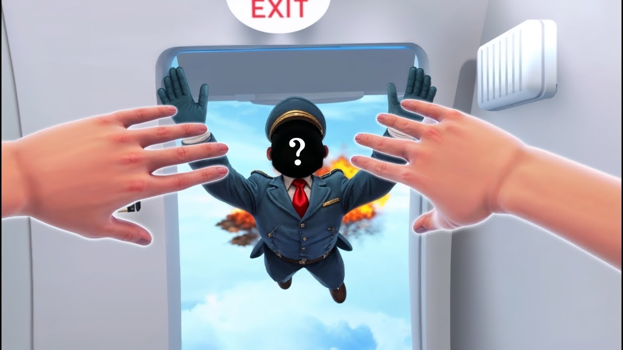I'm going to THROW the pilot out of the PLANE! - Newton Playground VR