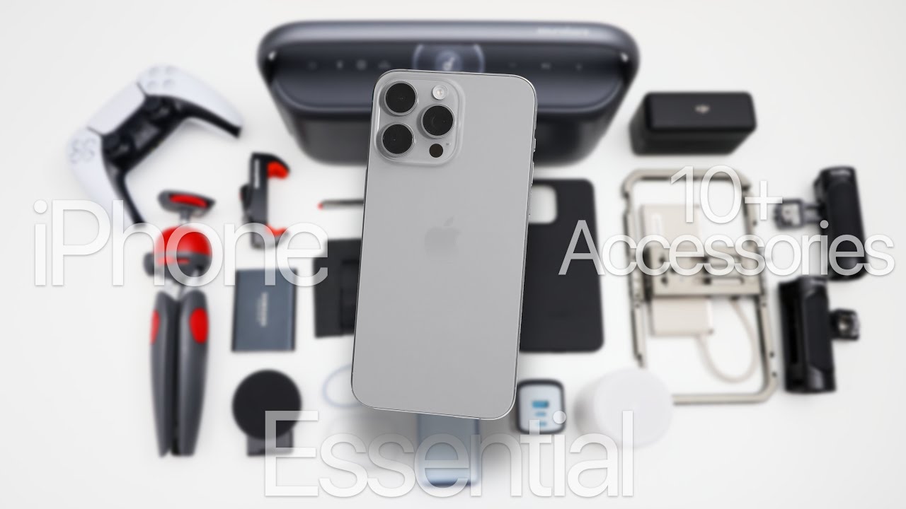 10+ Essential iPhone 15 and 15 Pro Accessories