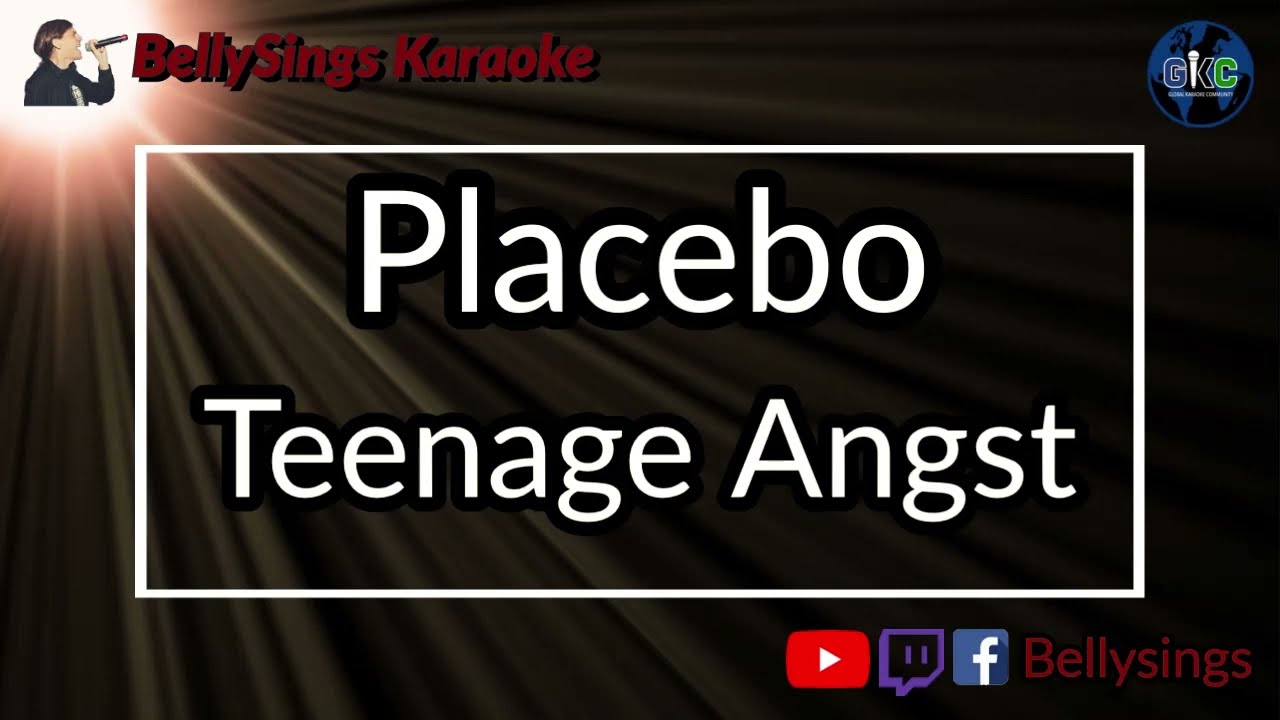 Placebo - Teenage Angst (Karaoke)