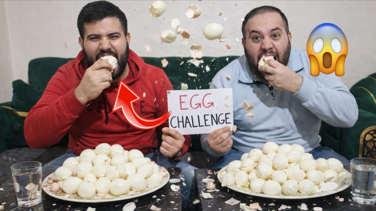 تحدي بيض مين يتحمل اكتر 😱