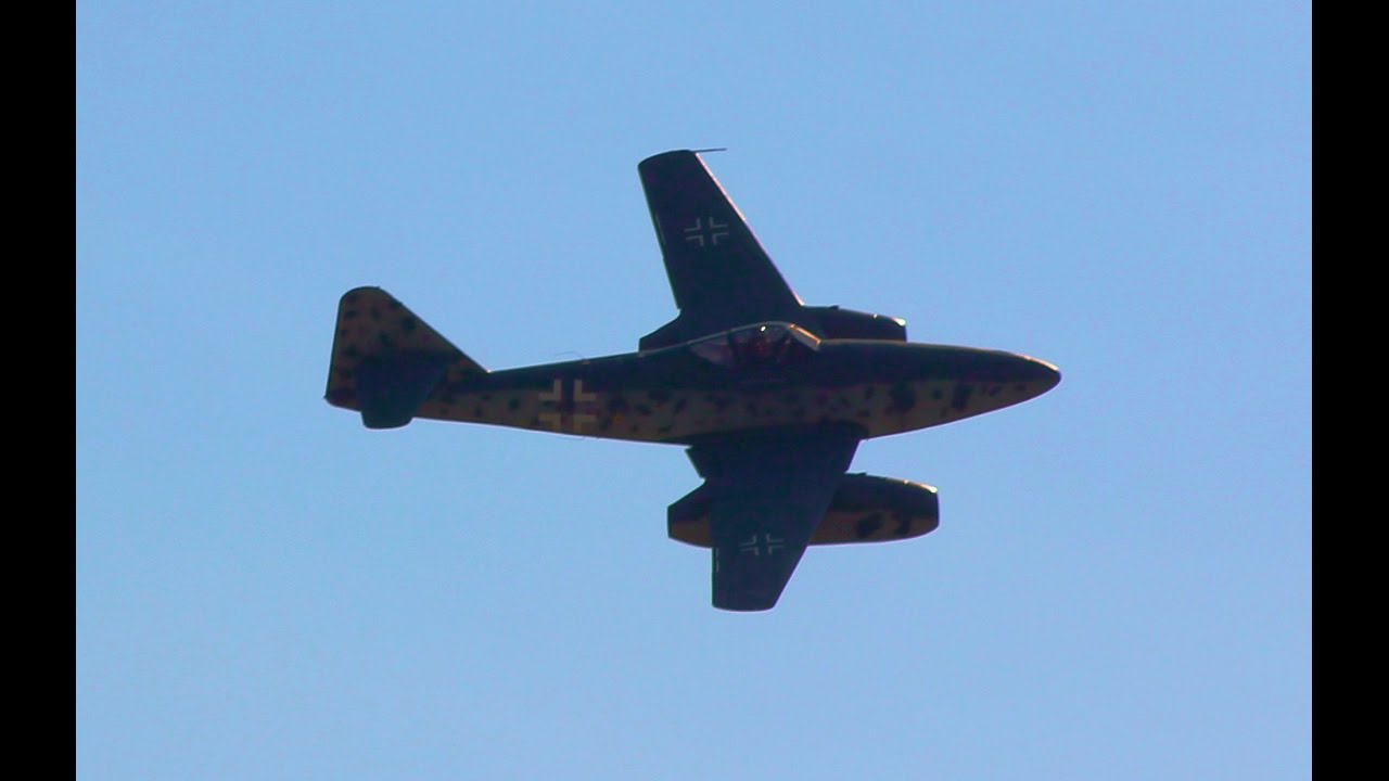 Messerschmitt Me262 display at Hahnweide Airshow 2016