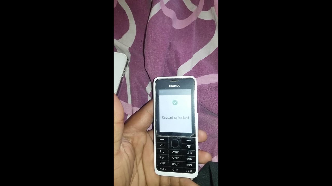 How can we unlock security code in nokia