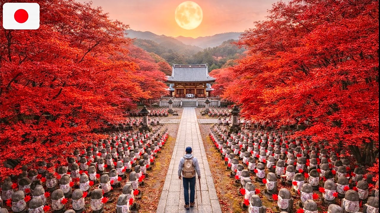 Temple Kongorin-ji et ses Jizo qui protègent les enfants disparus 🇯🇵
