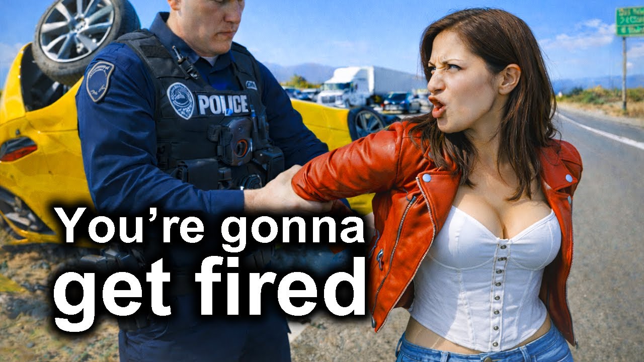 Cops vs the Dumbest Karen Drivers Caught on the Road