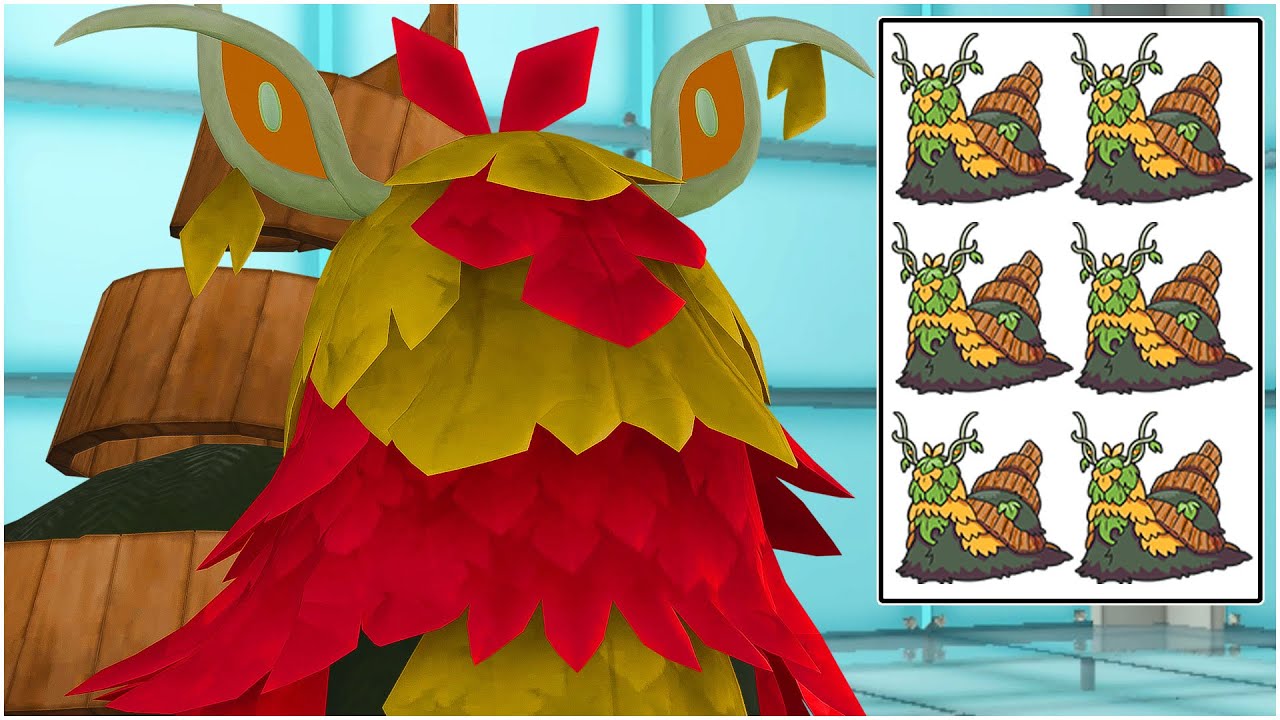 WO CHIEN TEAM! Shiny Wo Chien Best Moveset Sweep Pokemon Scarlet and Violet WiFi Battle