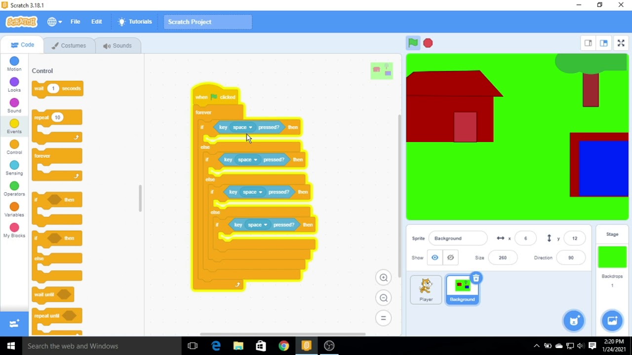 How to make camera follow sprites | Scratch | TheBPlayer