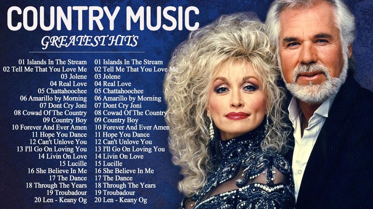Kenny Rogers, Dolly Parton, Don Williams -  Country Songs Of All Time - Best Country Songs