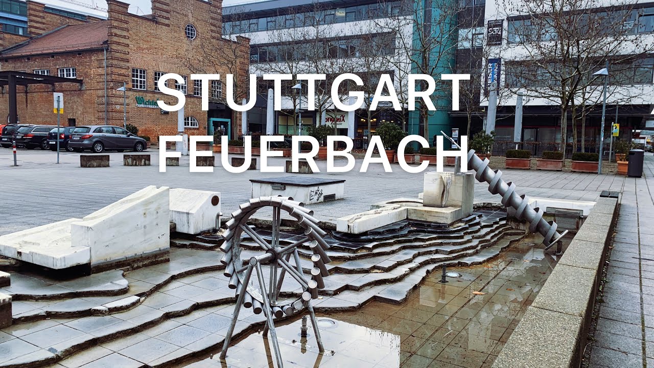 Walking in Germany | Stuttgart Feuerbach 2021
