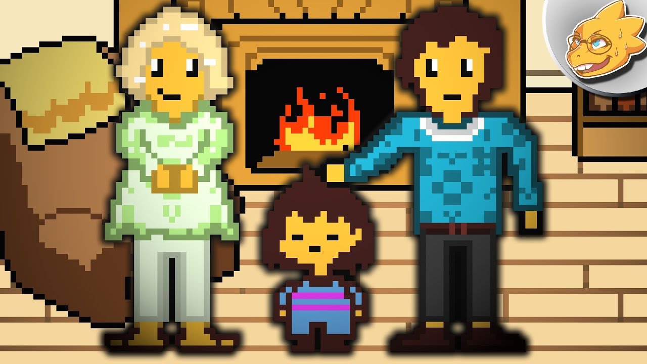 Откуда взялся Фриск? История происхождения человека | Теория Undertale | UNDERLAB
