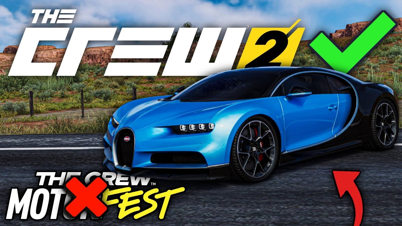 5 raisons de préférer THE CREW 2 à THE CREW MOTORFEST !