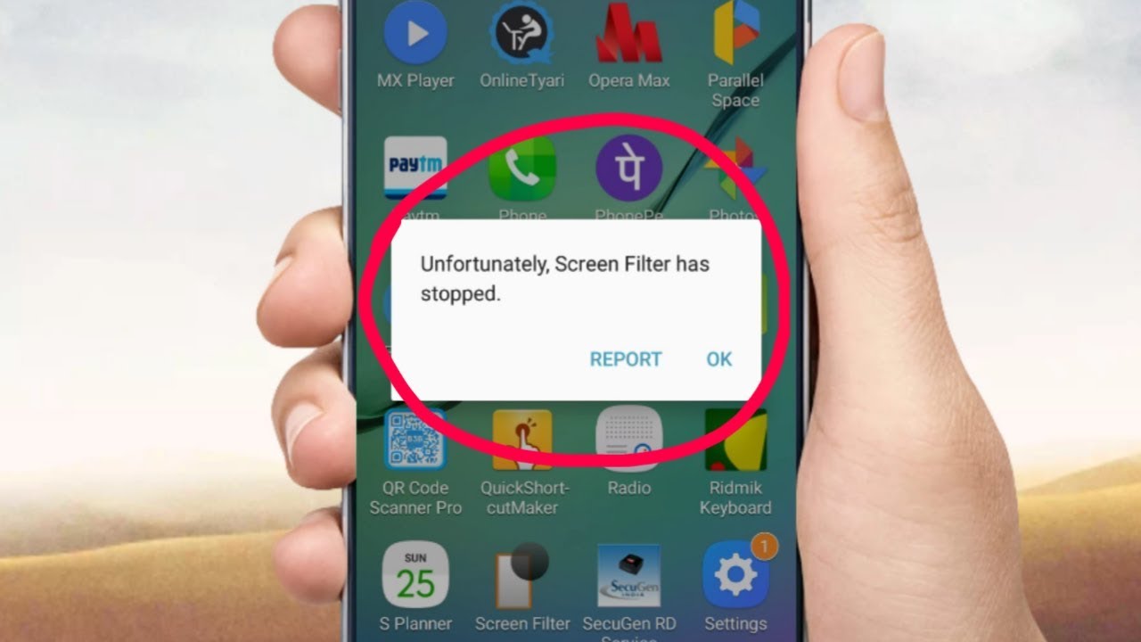 How to All Error or  unfortunately App has stopped problem Solutions