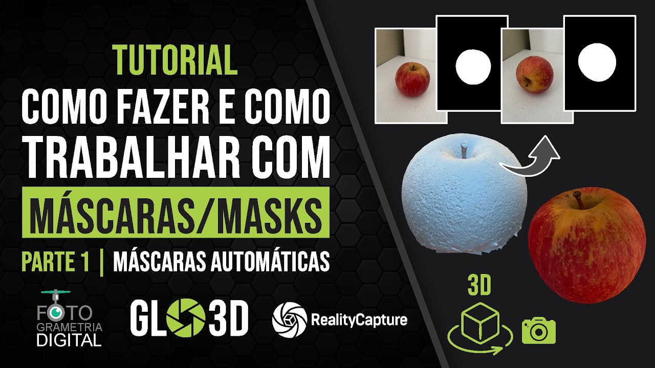 COMO GERAR E TRABALHAR COM MÁSCARAS | PARTE 1 | MÁSCARAS AUTOMÁTICAS NO REALITY CAPTURE