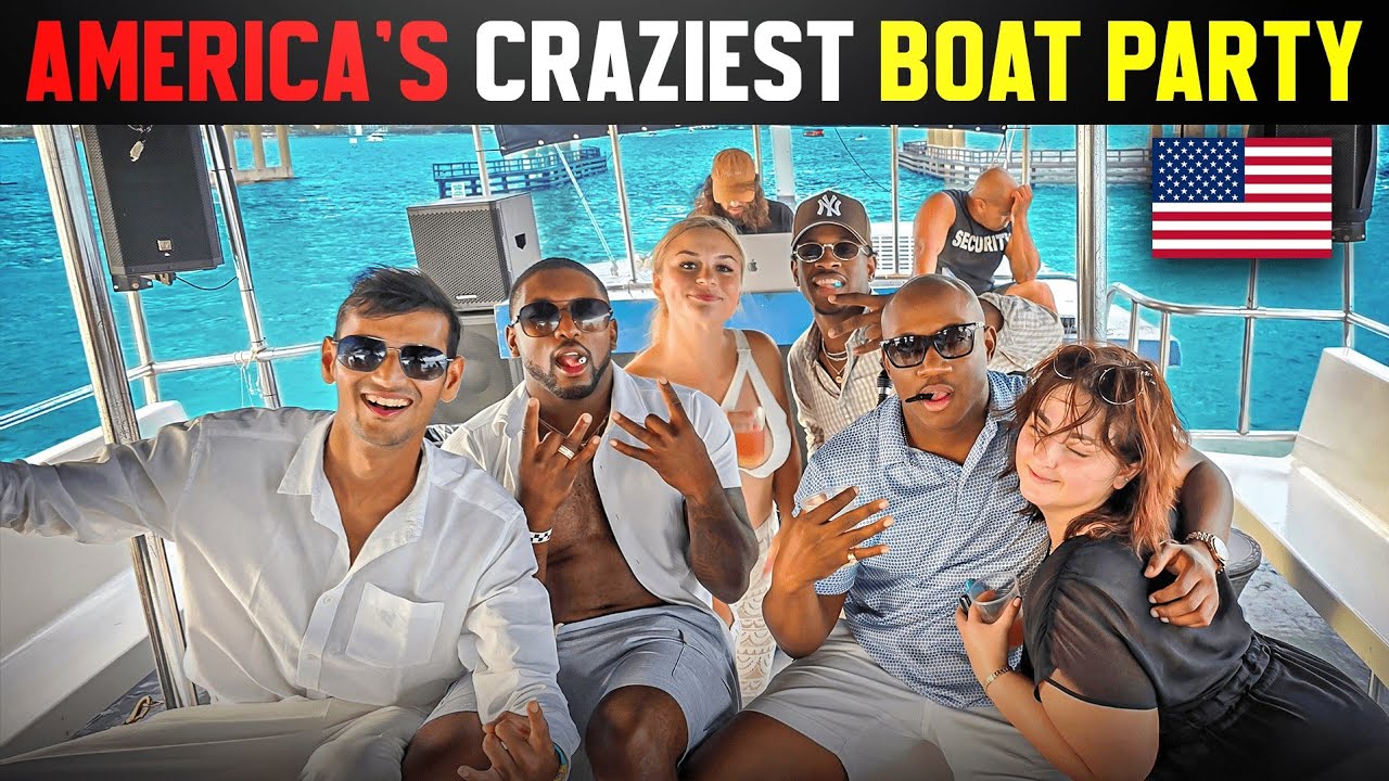 The Ultimate Boat Party & Street Party Capital of America - Miami, Florida 🇺🇸
