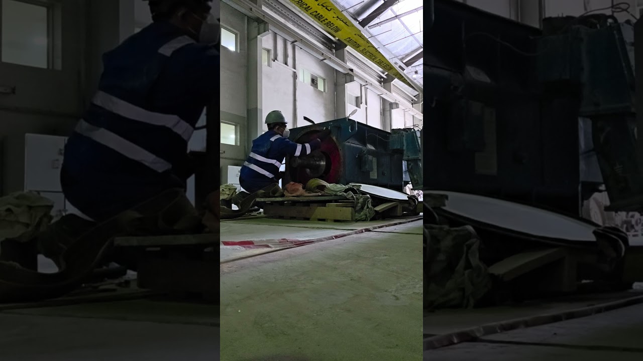 170 kilowatts 6.6 kv drive end bearing replacement