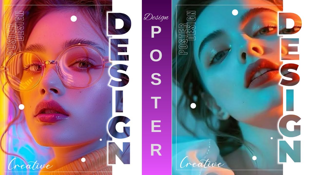 Creative Neon Poster Design Tutorial | Step-by-Step in Adobe Illustrator
