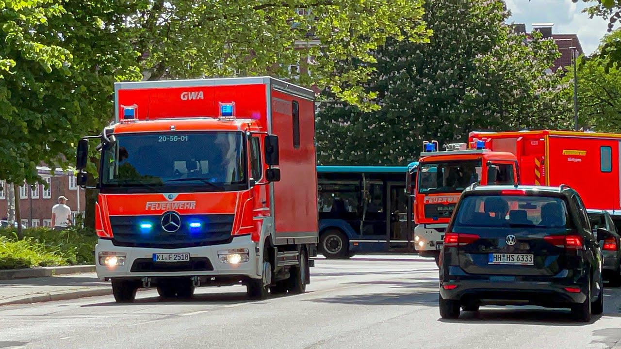 [Feu 2] Einsatzfahrten Feuerwehr Kiel