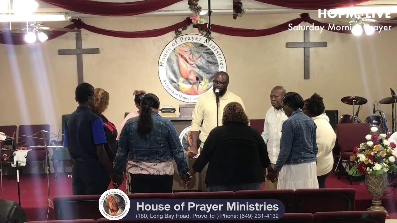 House of Prayer Ministries, Saturday Morning Prayer. Jan - 2nd -2026