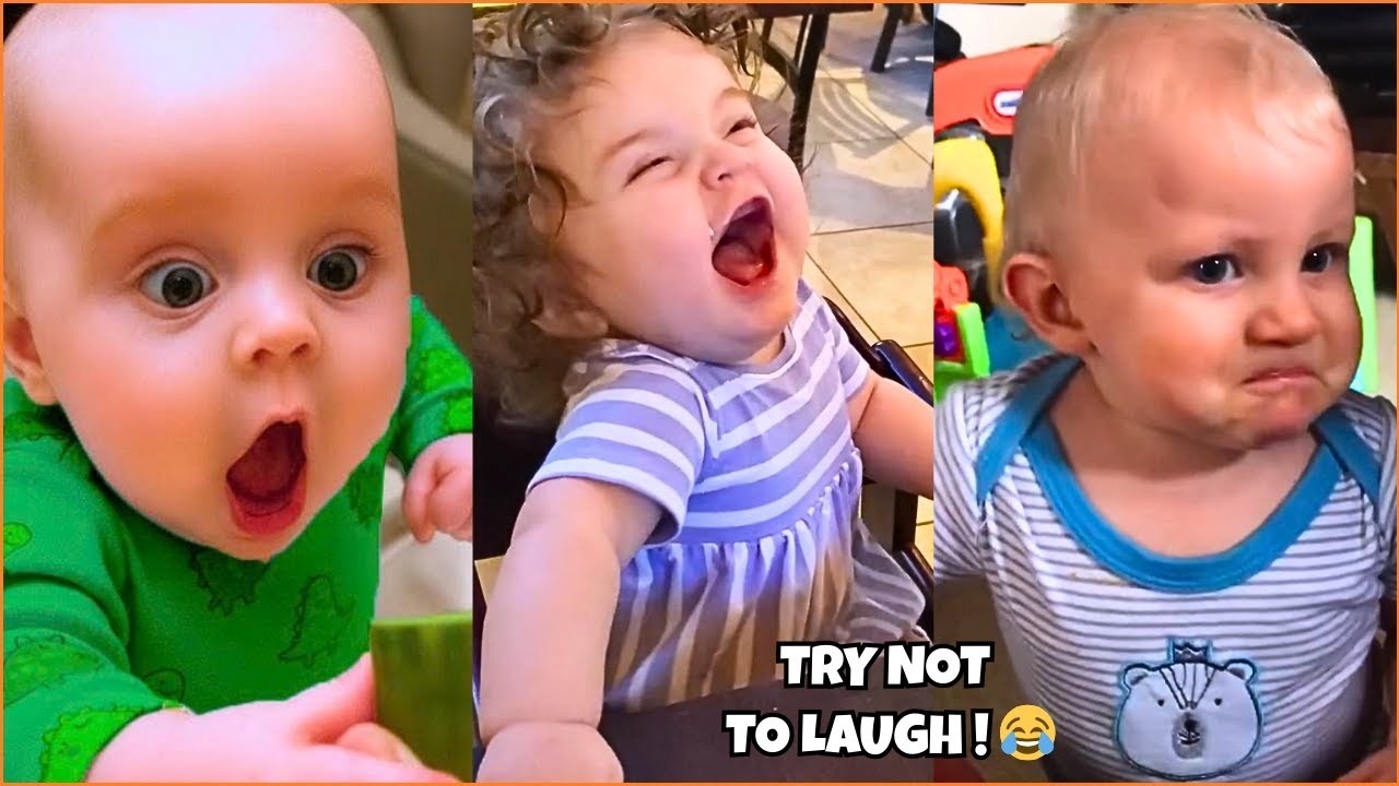 Funniest Baby Expressions Ever 😂👶 | Try Not To Laugh