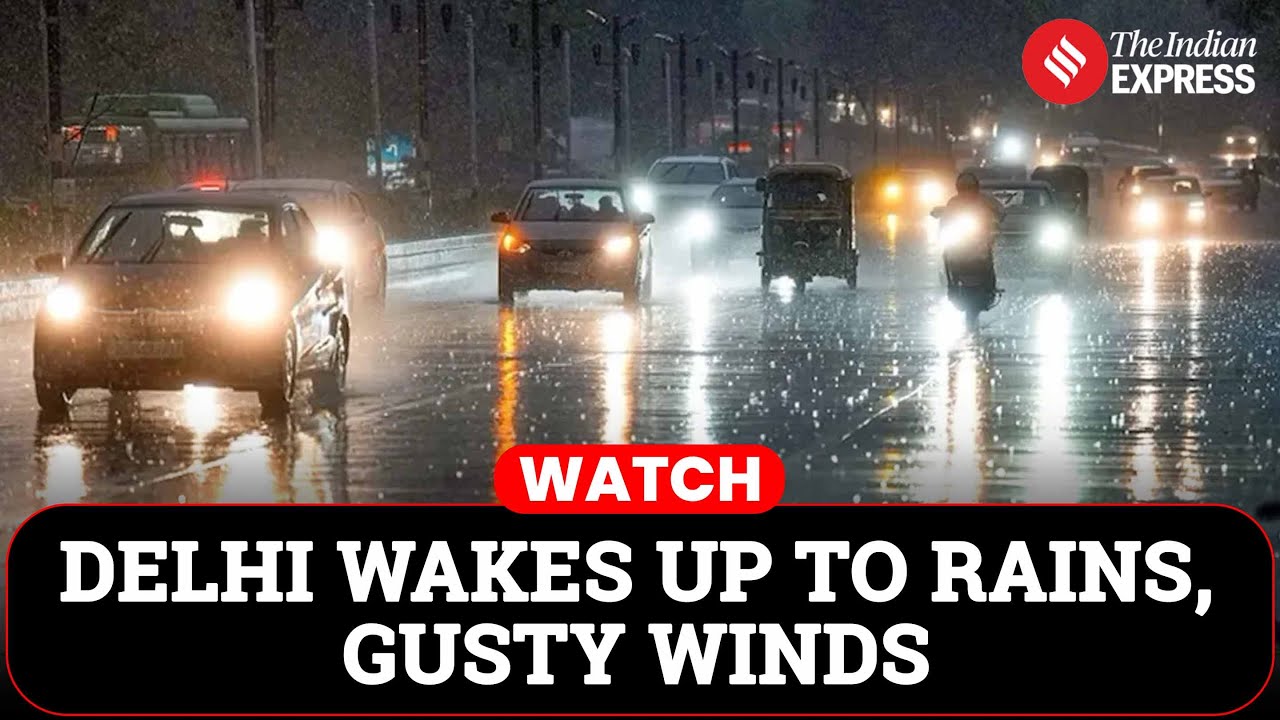 Delhi Weather Flip After Warmest January Day; Yellow Alert Issued as Showers Cool Capital