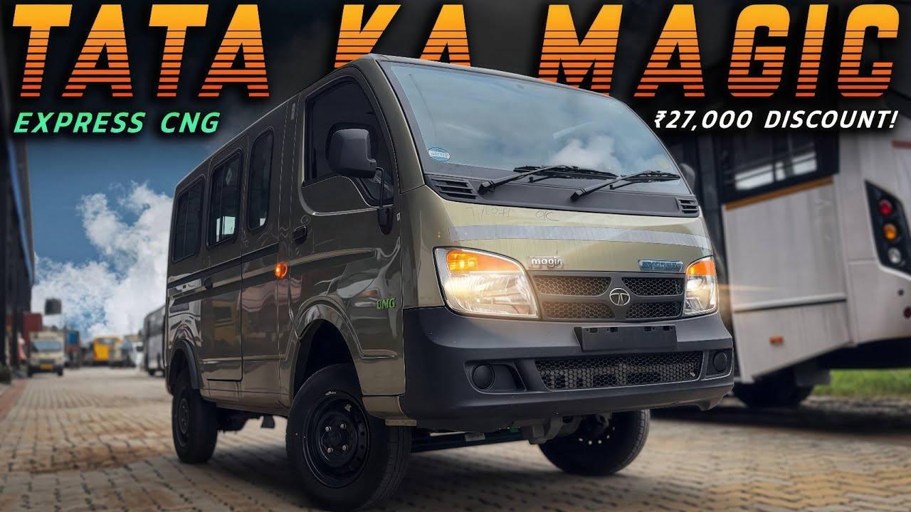 Diesel Bhool Jao! 2025 Tata Magic Express CNG Se Hoga Double Profit + ₹27,000 Ka Discount