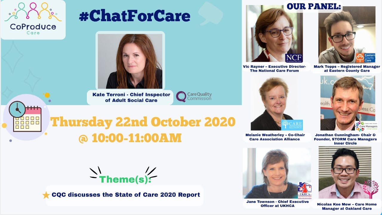 #ChatforCare with Kate Terroni & panel on the State of Care Report 2020