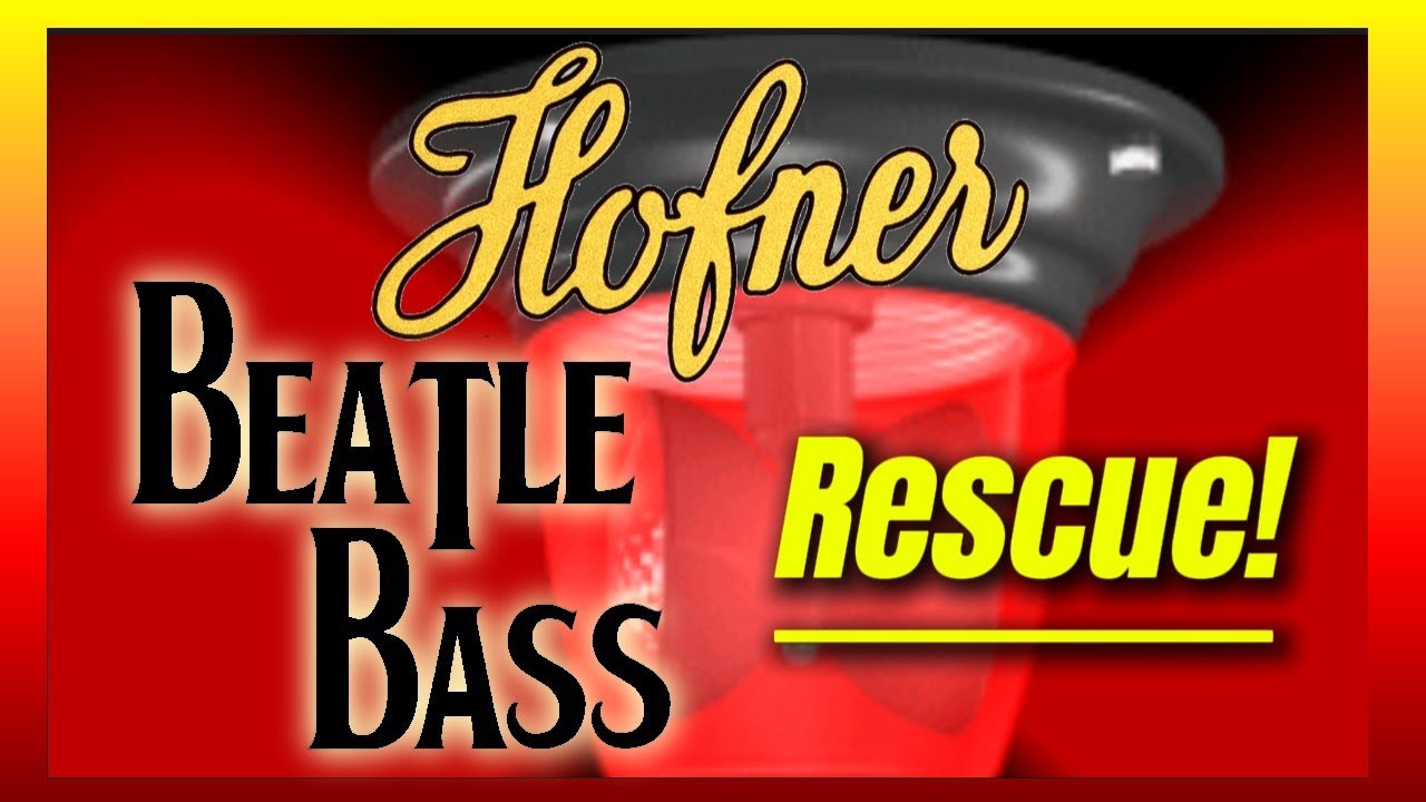 Спасение бас-гитары Hofner Beatle!
