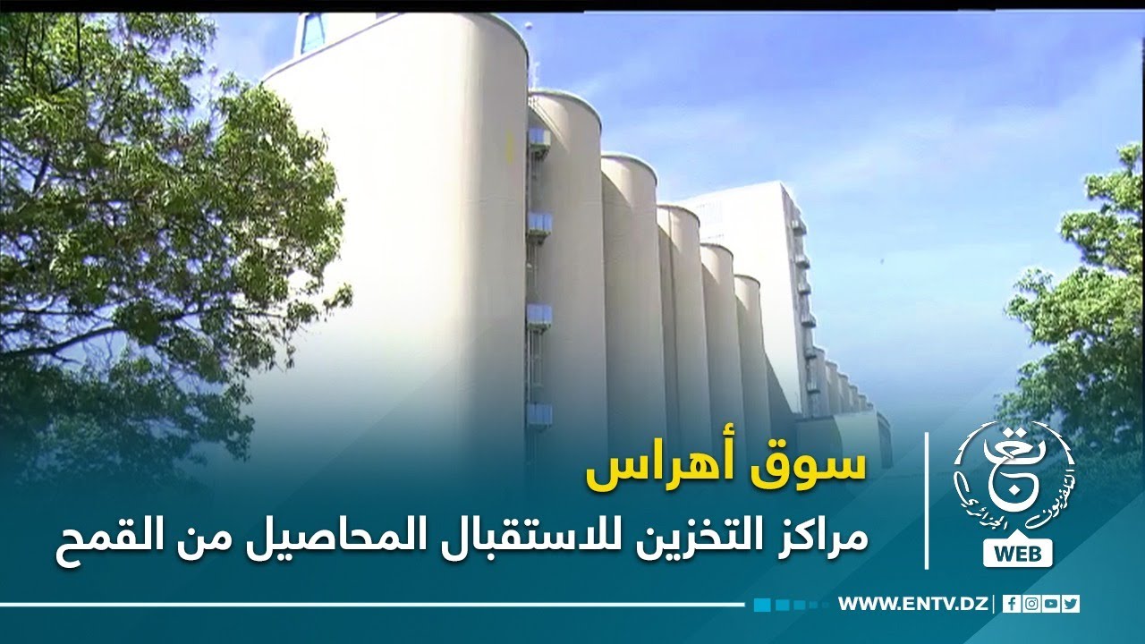 سوق أهراس - مراكز التخزين للاستقبال المحاصيل من القمح