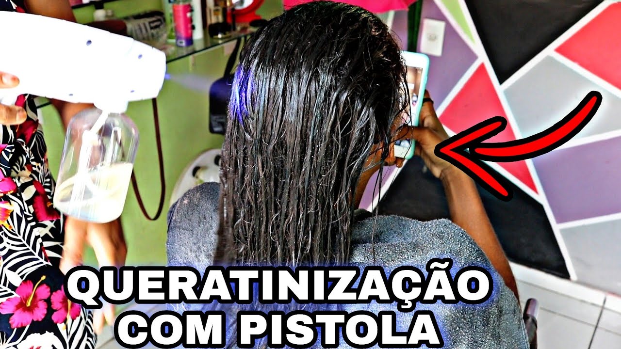 PISTOLA DE TRATAMENTO CAPILAR - COMO UTILIZAR- TRATA MUITO