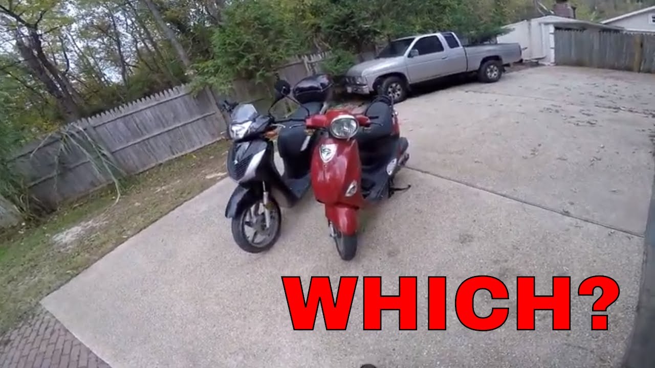 Honda Sh150i and Buddy 125 comparison