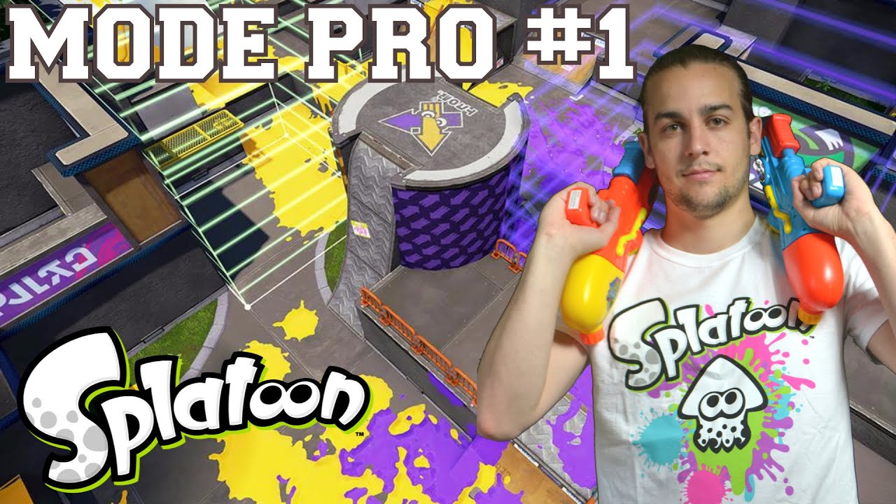 [MATCH PRO #1] SPLATOON Nintendo Wii U - MODE PRO avec Guillaume 