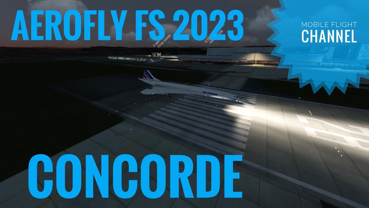 Aerofly FS 2023 Concorde
