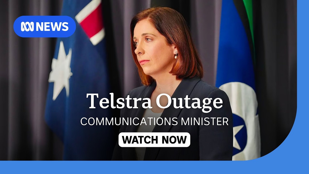 IN FULL: Communications minister Anika Wells speaks about Telstra outage | ABC NEWS
