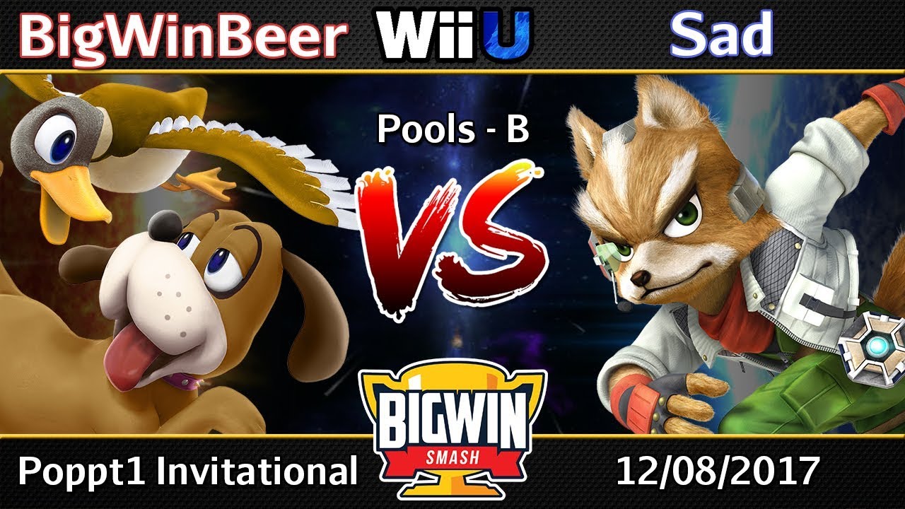 Poppt1 Invitational - BigWinBeer (Duck Hunt Duo) v Sad (Fox)