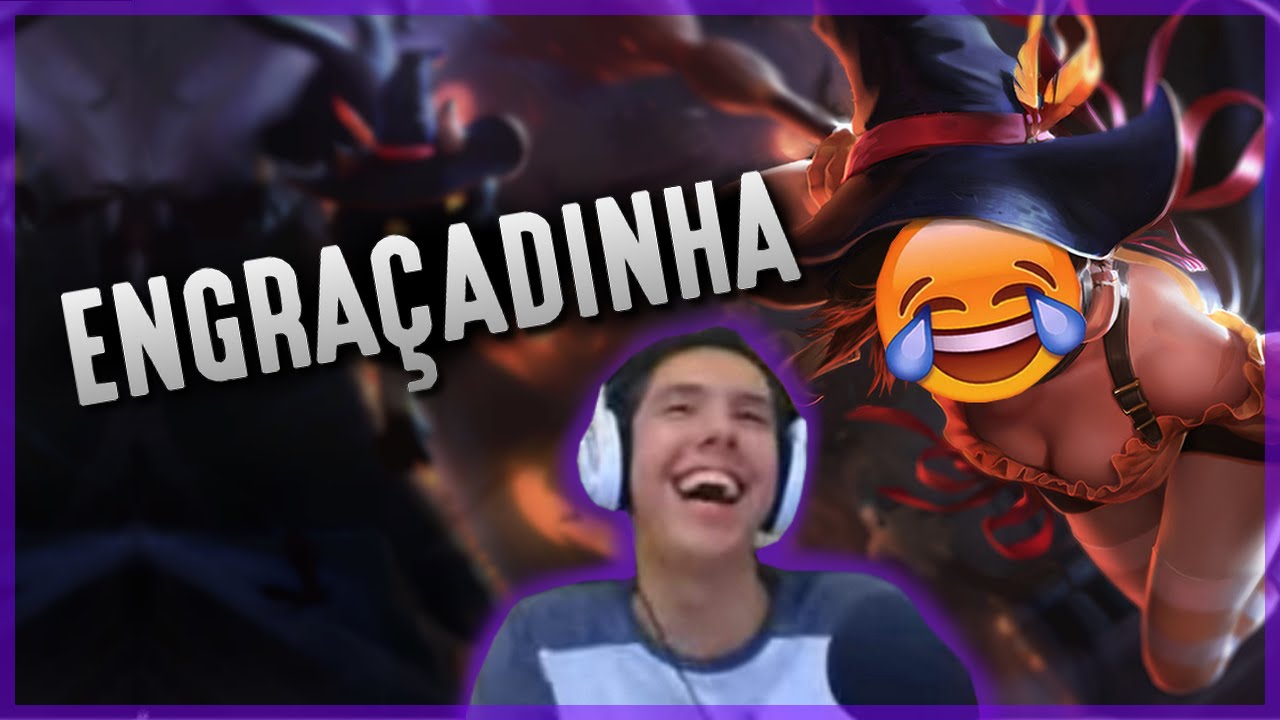 NIDALEE ENGRA&Ccedil;ADINHA || LOL
