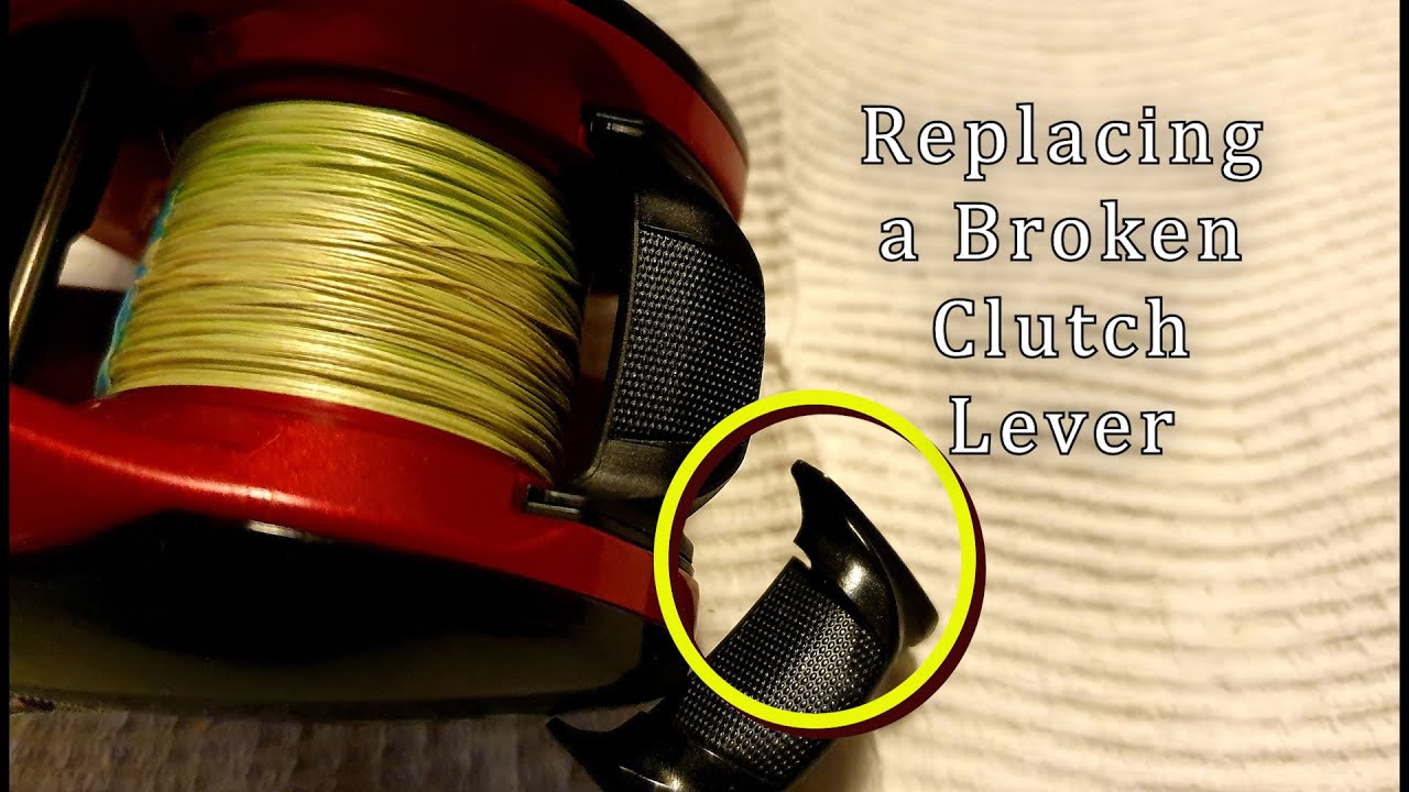 Fixing (replacing) a broken clutch lever on Daiwa Tatula Type-R CT 100H baitcaster