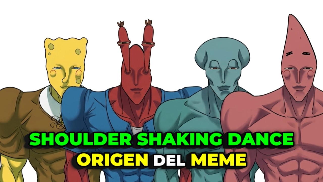 Shoulder Shaking Dance 🔥 PERSONAJES CHAD sacudiendo los hombros | ORIGEN DEL MEME