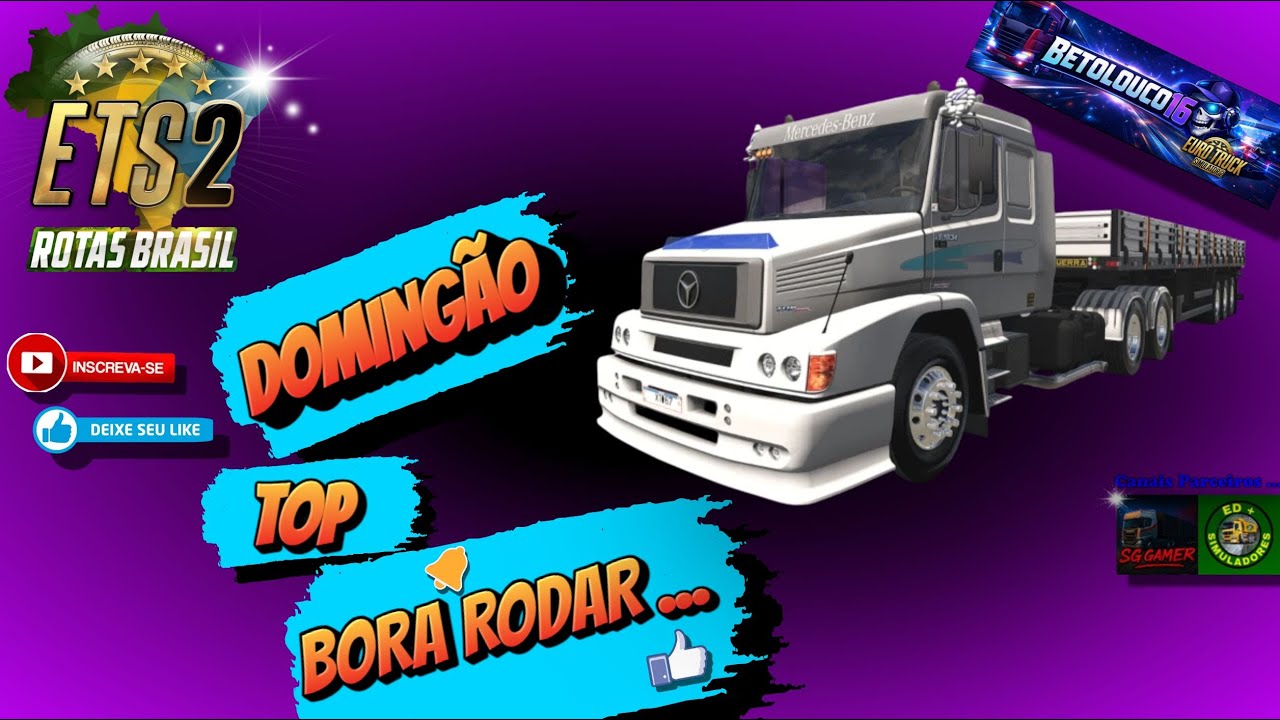 MAPA ROTAS BRASIL / DOMINGÃO TOP / SÓ BORA .......