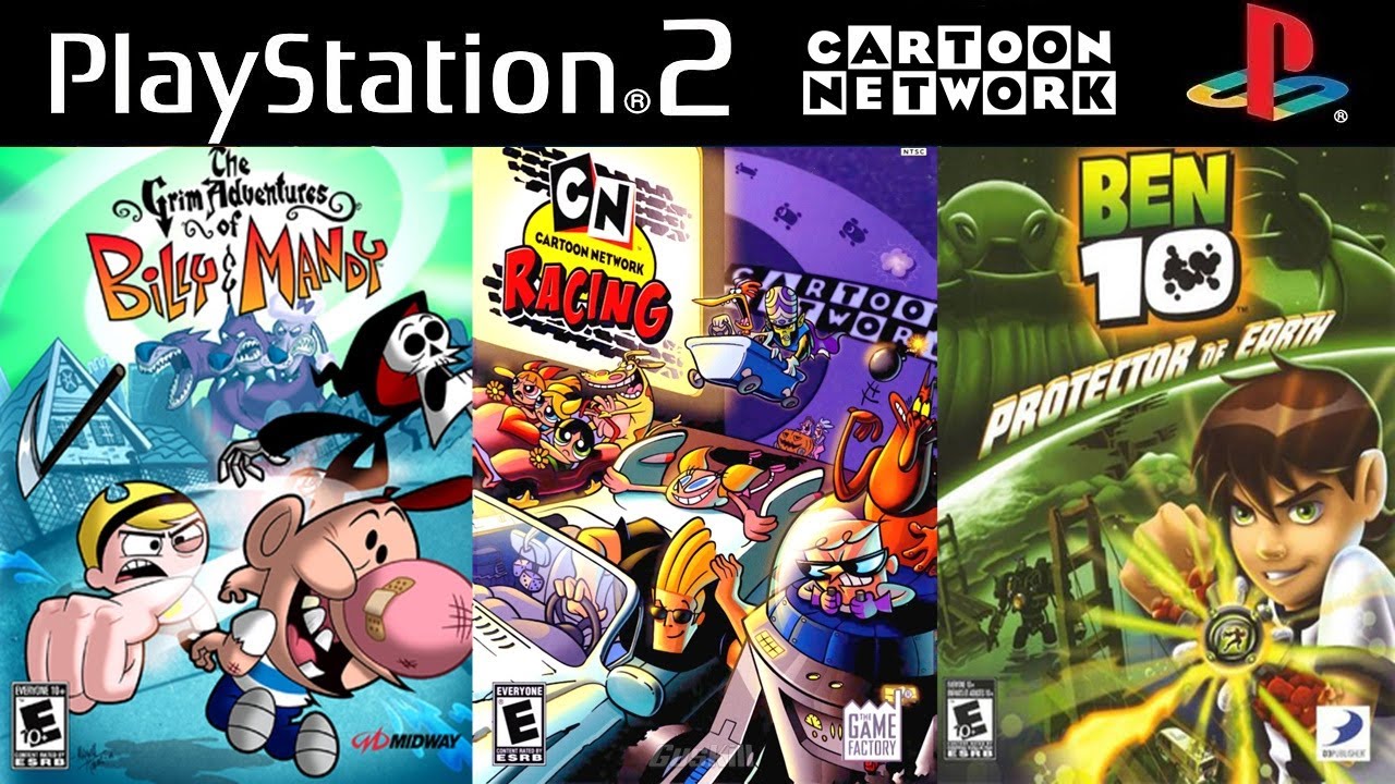 All Cartoon Network Games on PS2